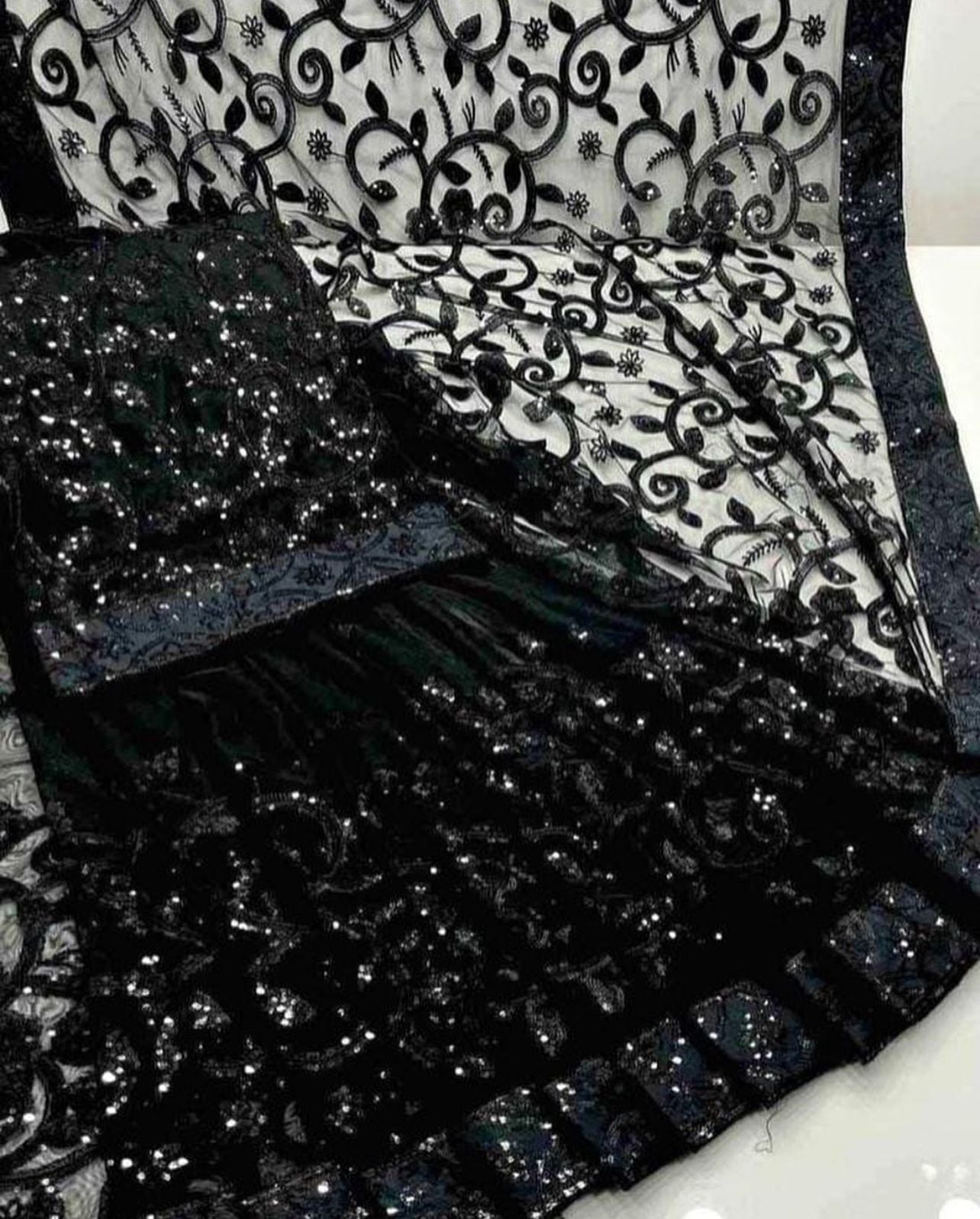 Soft Net Embroidered Saree Collection