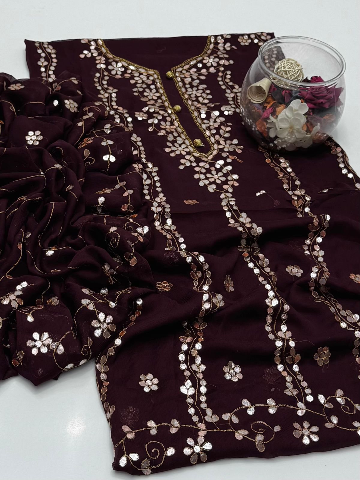 Handmade Pasting Press Gotta 2PC Dress