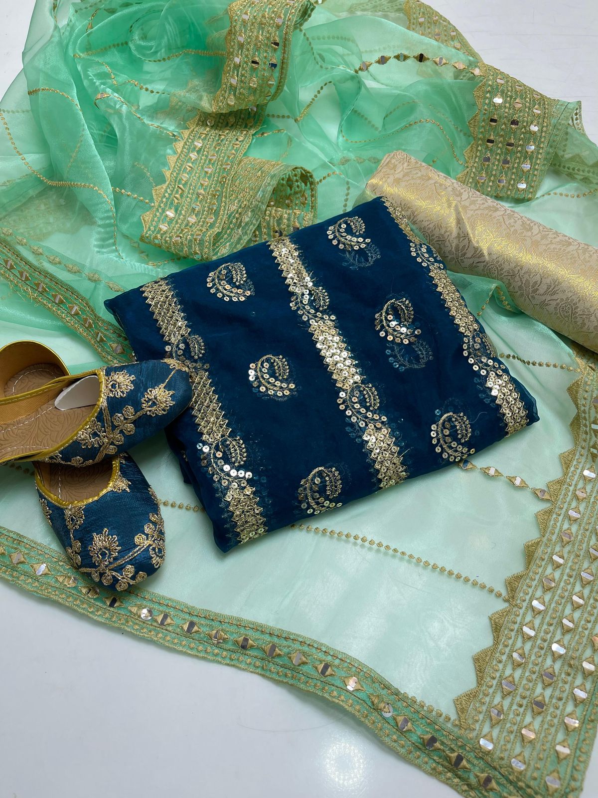 Organza Embroidered 3PC Dress