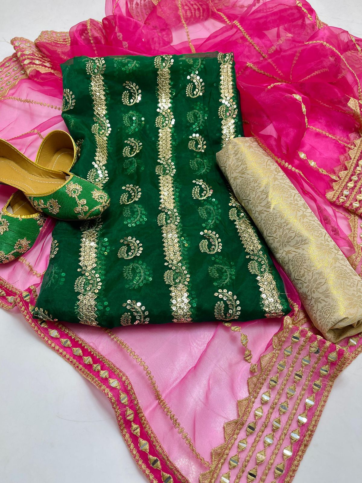Organza Embroidered 3PC Dress