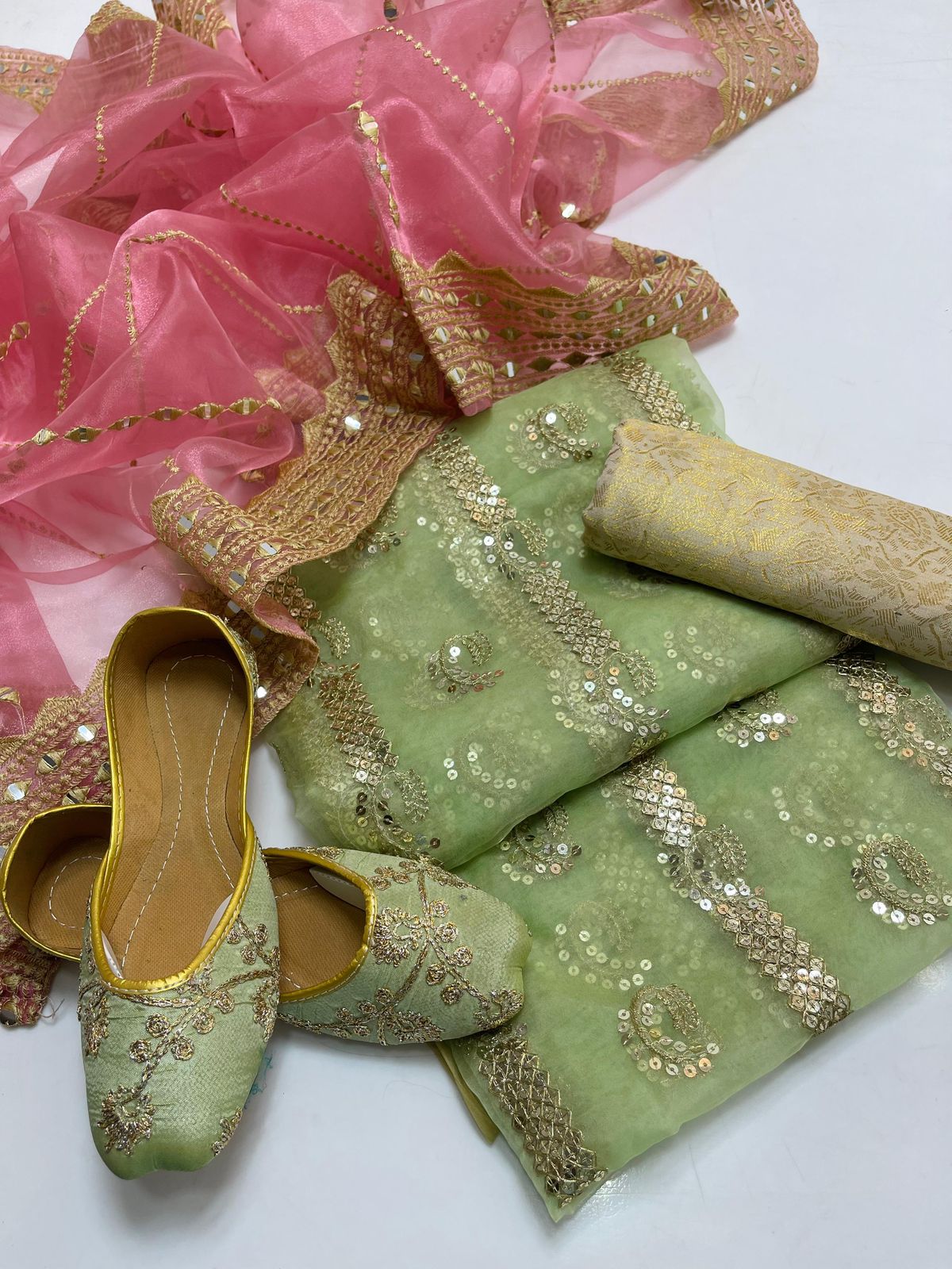 Organza Embroidered 3PC Dress