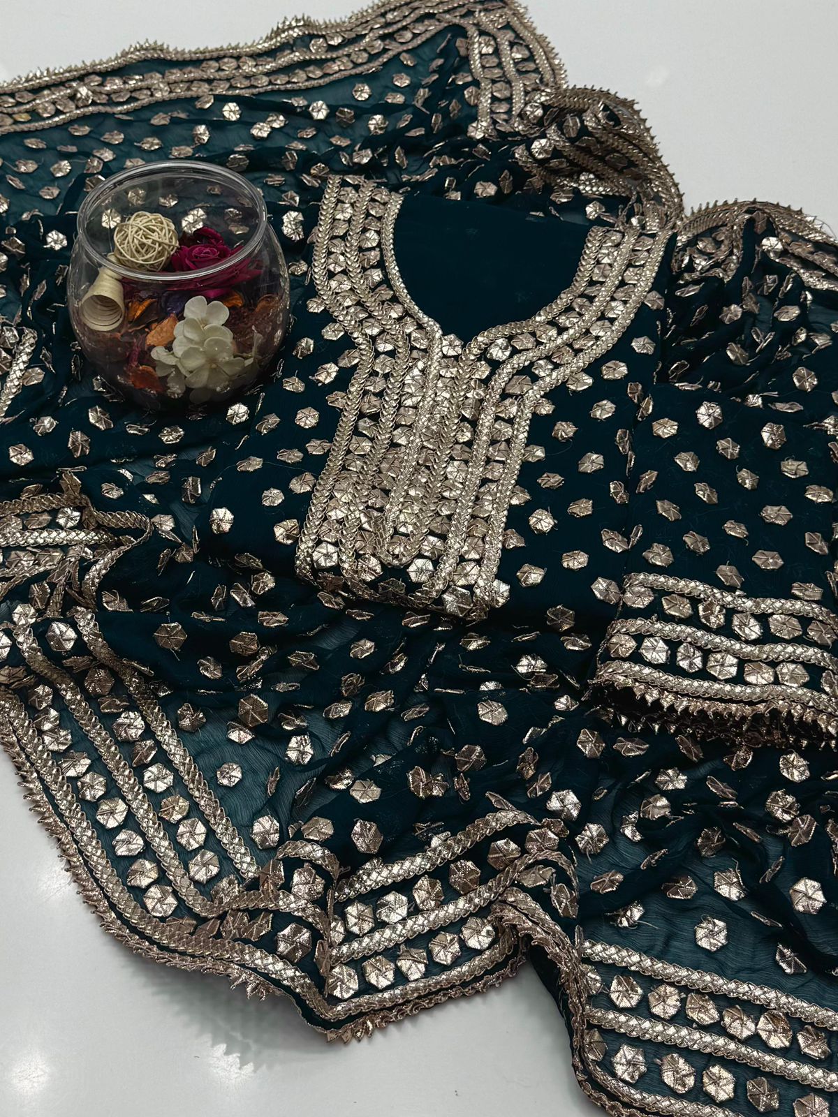Bamber Chiffon LCD Handmade 2PC Dress