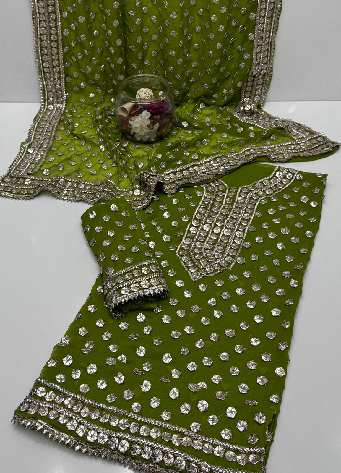 Bamber Chiffon LCD Handmade 2PC Dress