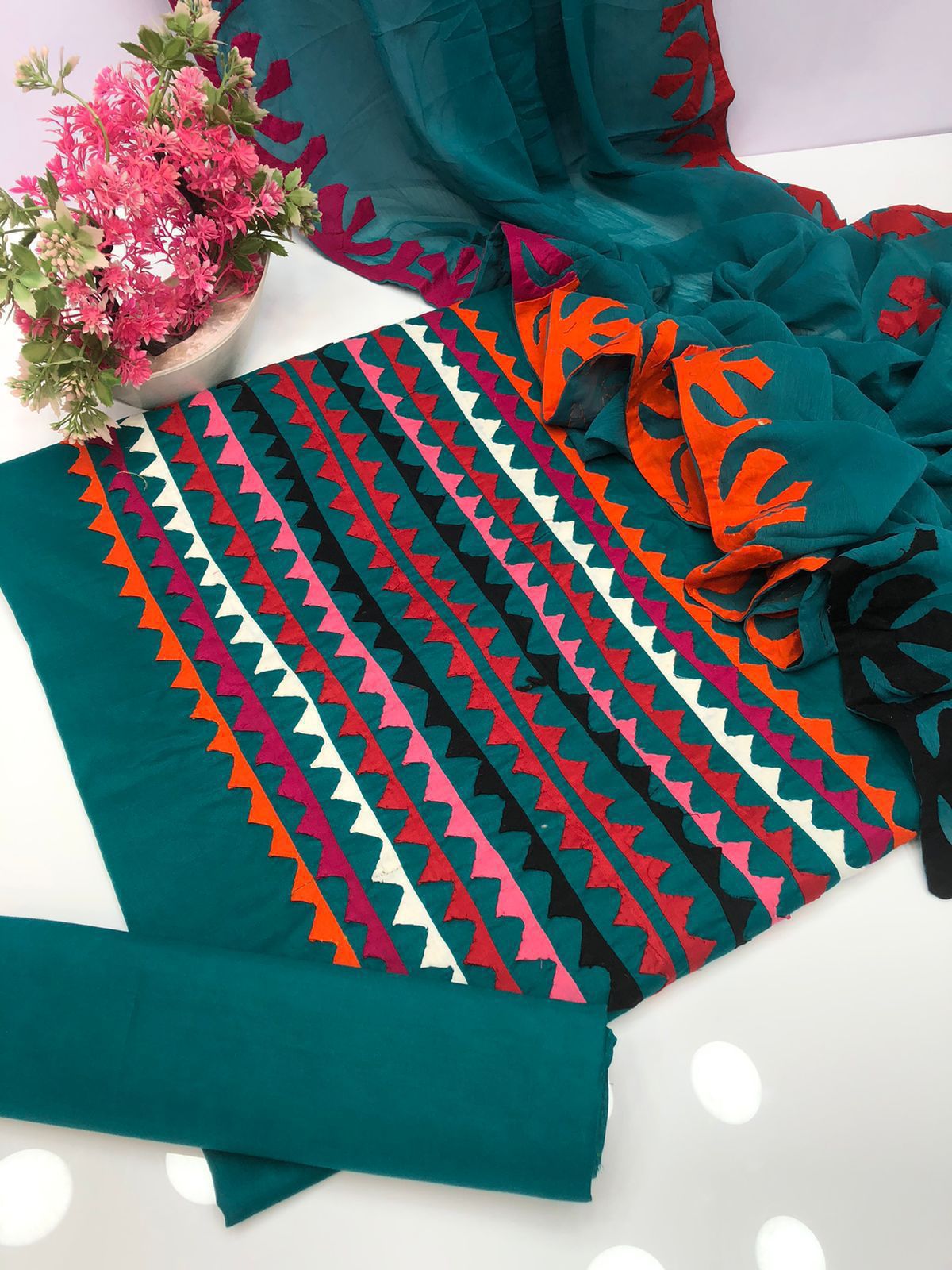GTM Lawn Hand Made 3PC Dress