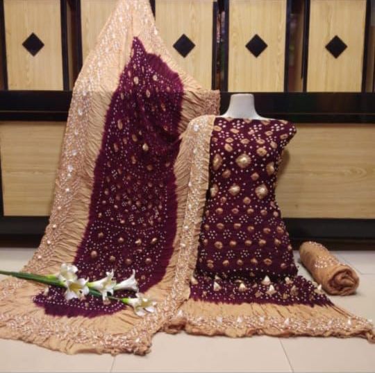 Linan Chunri 4PC Dress