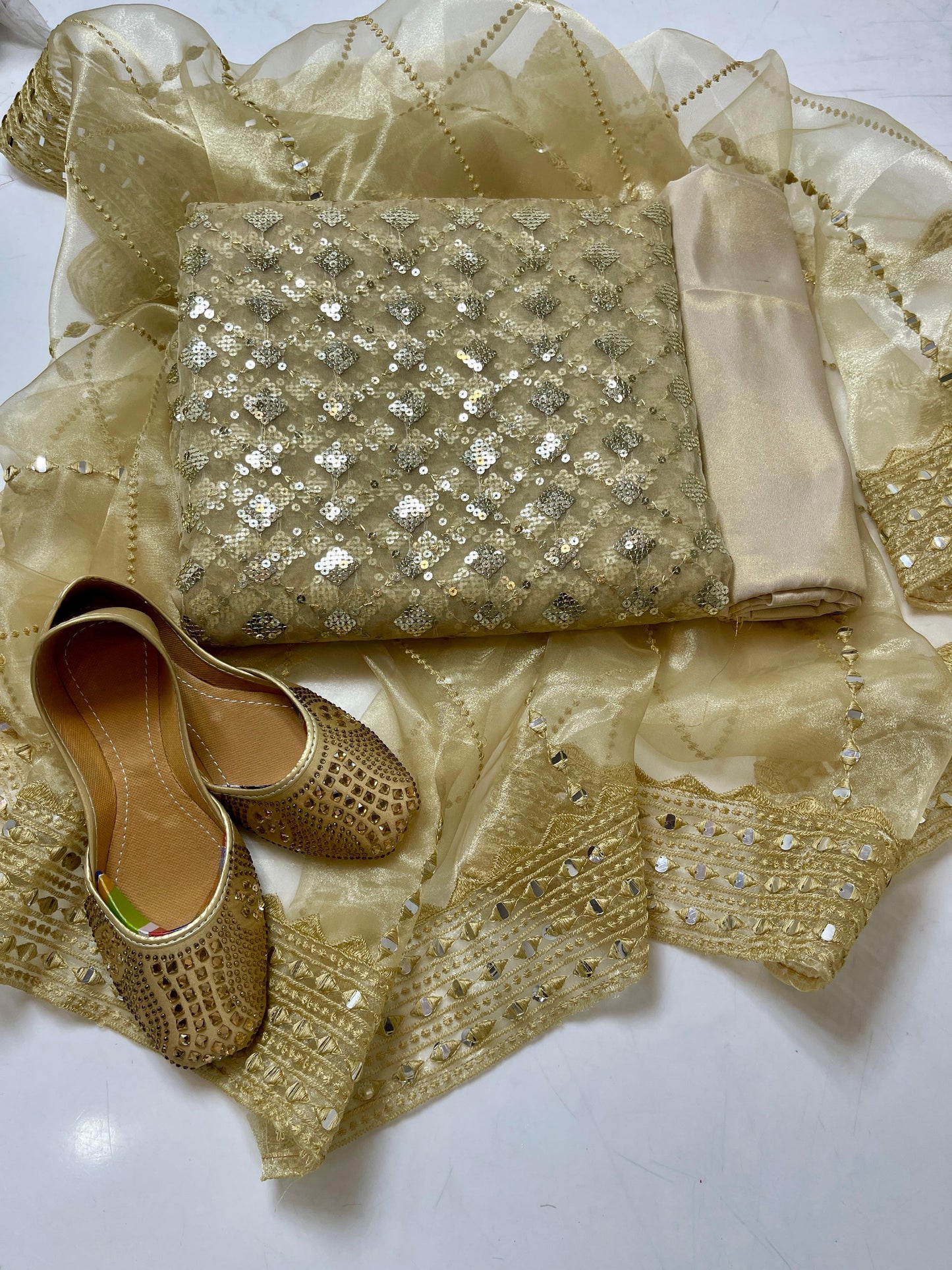 Soft Organza Embroidered 3PC Dress