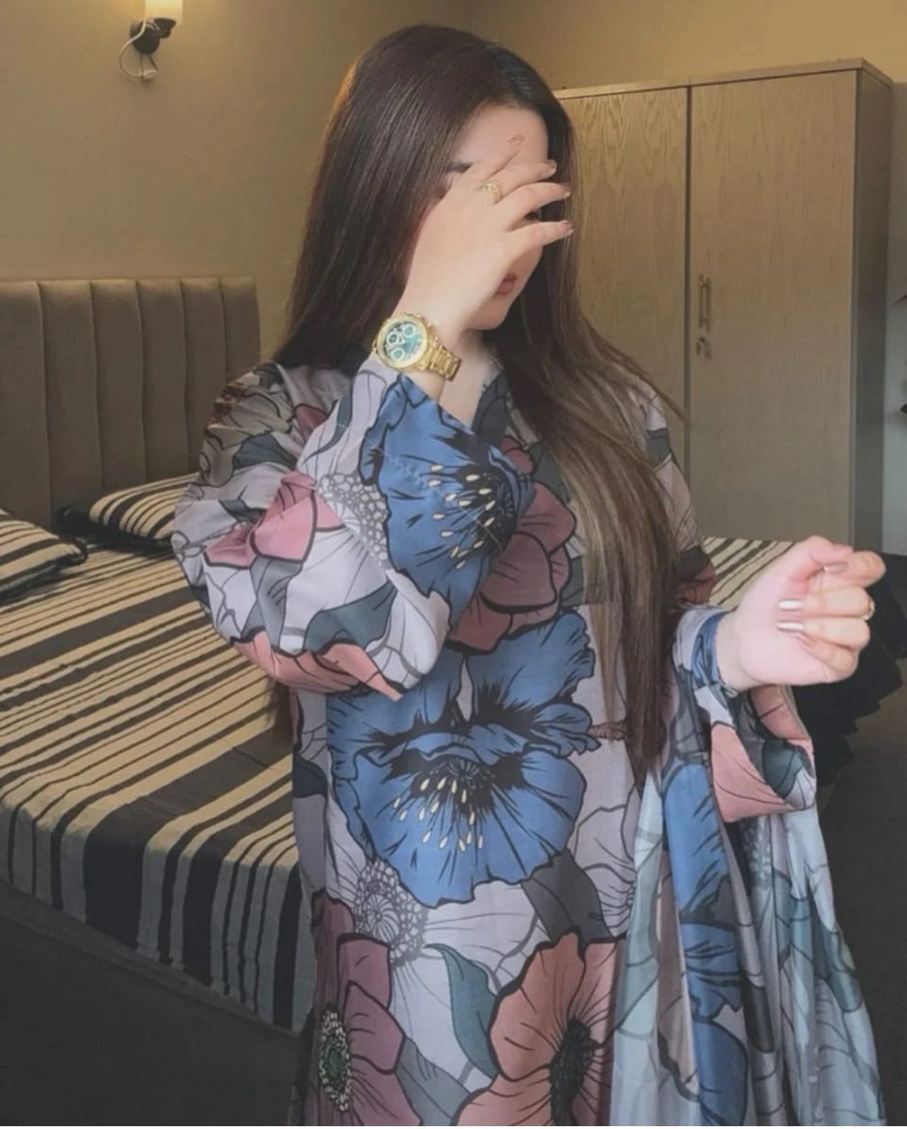 Shamoze Silk Digital Print 3PC Dress