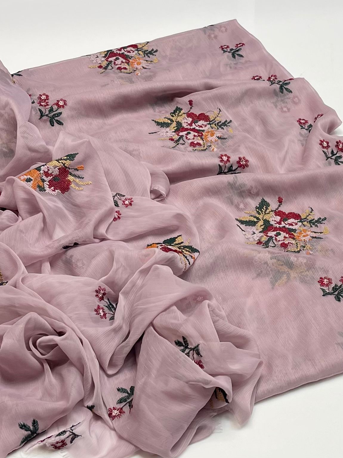 Soft Bamber Chiffon 2PC Dress