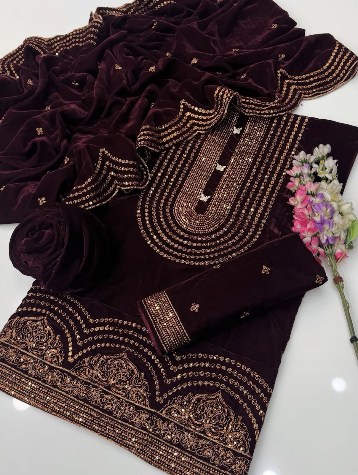 Velvet Arrival's 3PC Dress