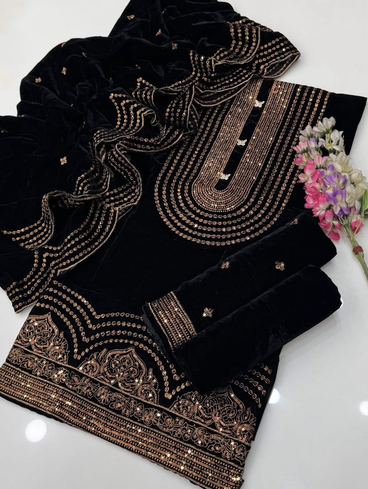 Velvet Arrival's 3PC Dress