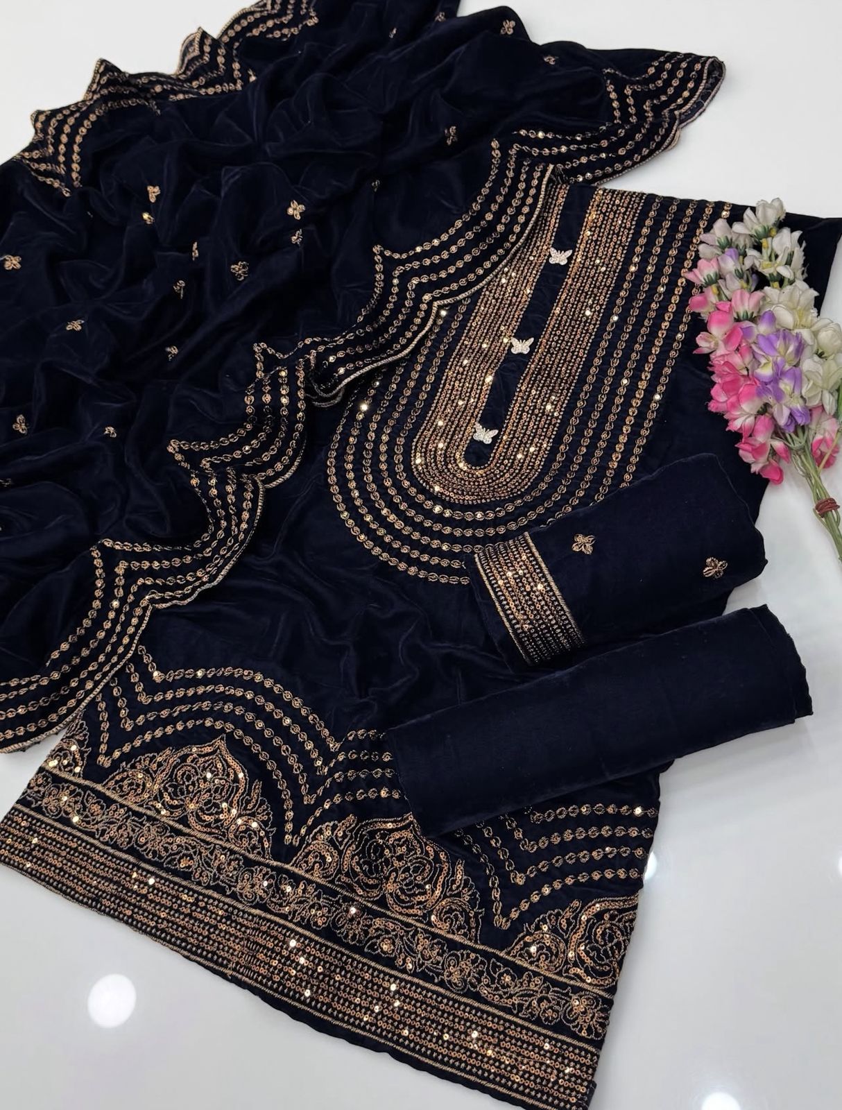 Velvet Arrival's 3PC Dress