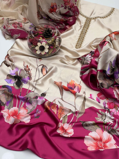 Shamoze Silk Fancy 3PC Dress