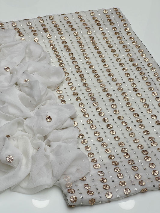 Handmade Gotta Mukesh 2Pc Dress
