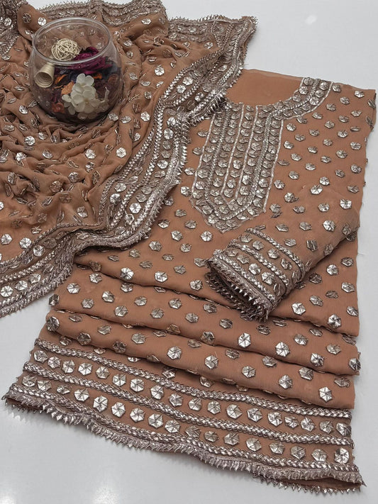 Bamber Chiffon LCD Handmade 2PC Dress