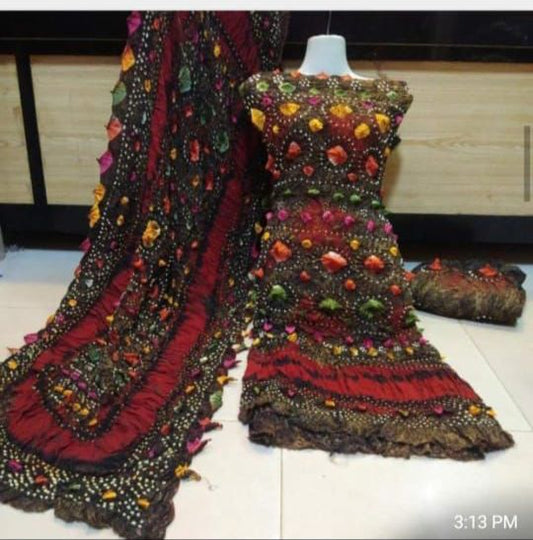 Linan Chunri  4PC Dress