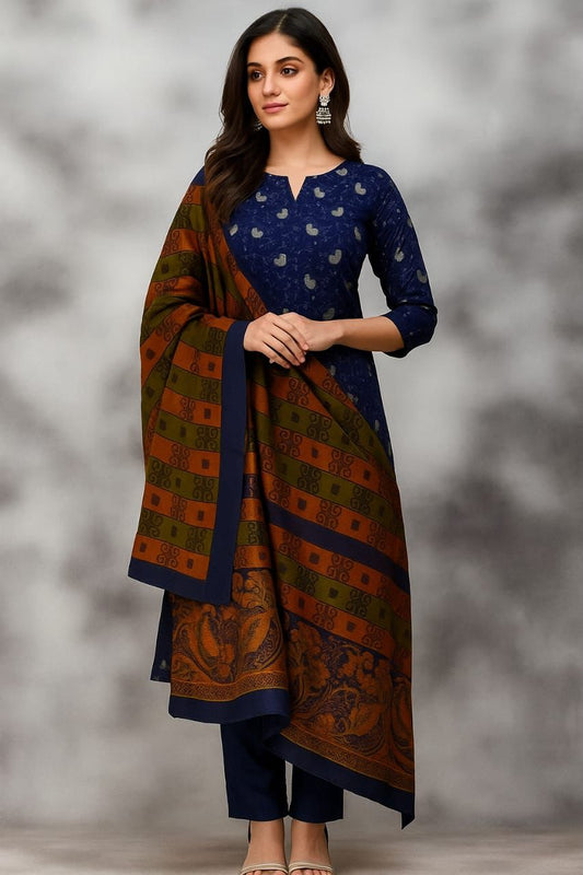 Marena Embroidered  Sequence 3PC