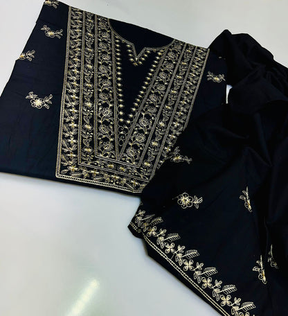 CASUAL Wear Summer Cotton 2PC Dress