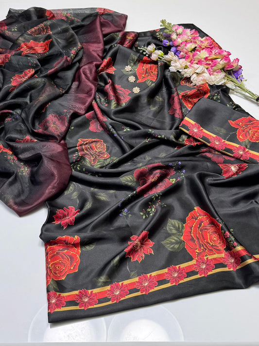 Shamoze Silk Digital Print 3PC Dress