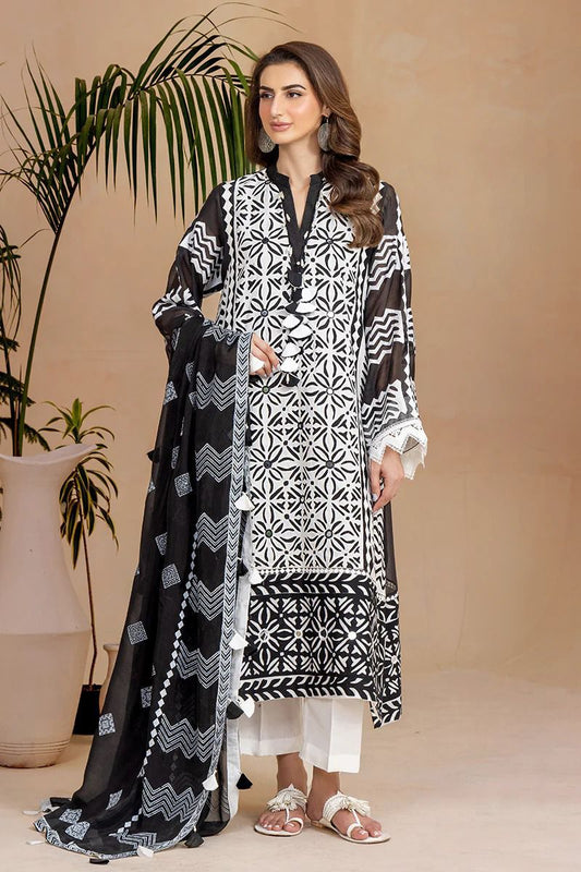 Shamoze Silk Digital Print  3PC Dress