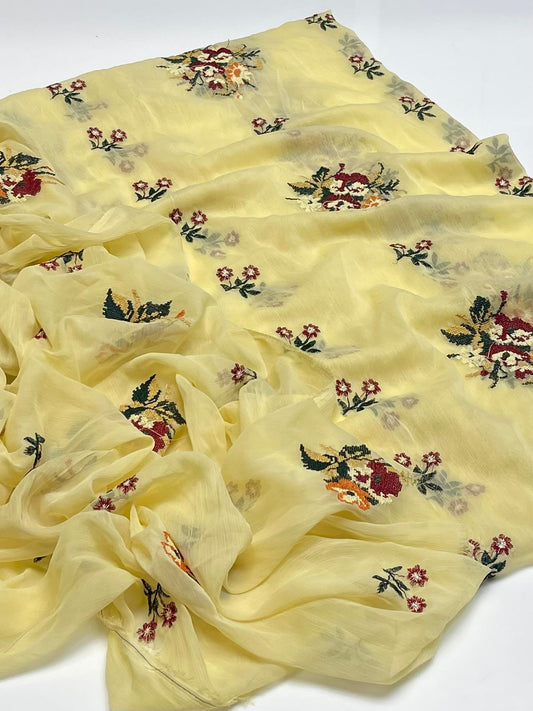 Soft Bamber Chiffon 2PC Dress