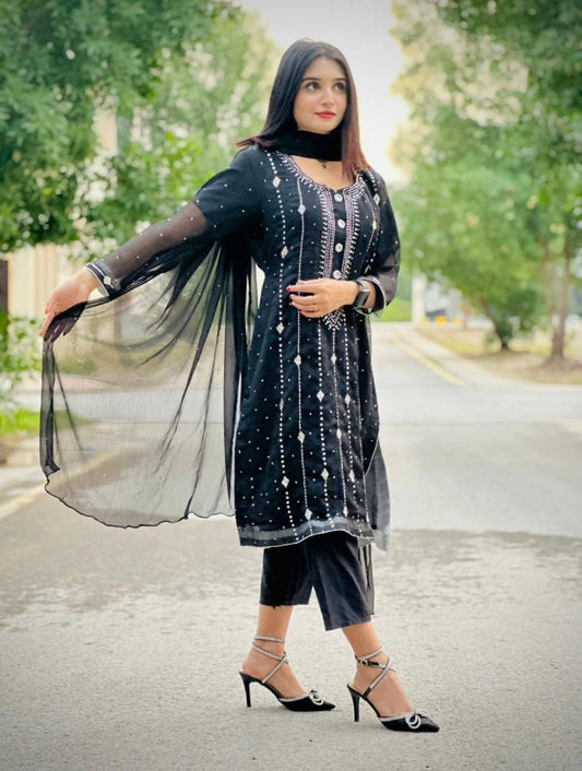 SOFT Bamber Chiffon 2PC Dress