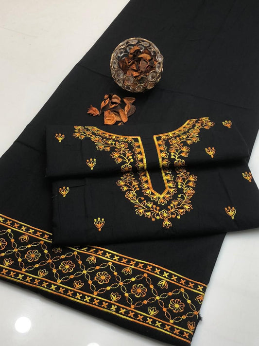 CASUAL Wear Cotton 2pc dress Yellow