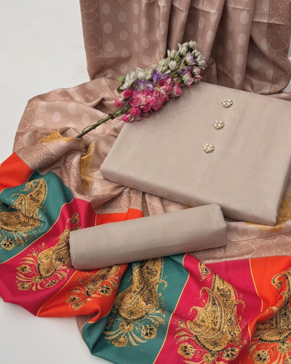 Beautiful Digital Printed Kalamkari 3Pc Dress 5