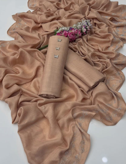 Winter Pashmina 3pc Dress Skin