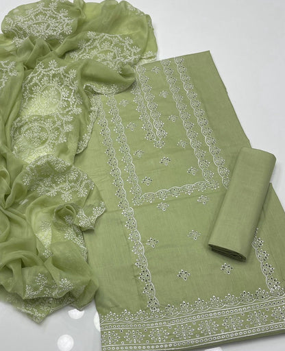 GTM Lawn Shirt Lawn Embroidered 3PC Dress