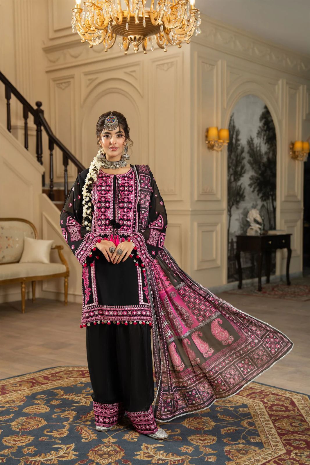 Beautiful Branded Boutique Style Heavy Embroidered Lawn 3PC Dress