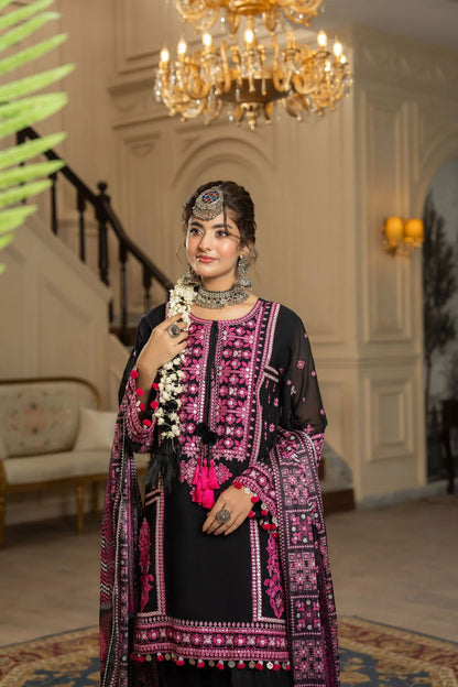 Beautiful Branded Boutique Style Heavy Embroidered Lawn 3PC Dress