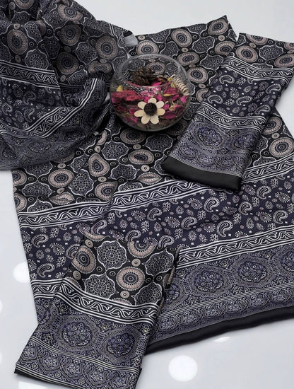 Shamoze Ajrak Digital Print 3PC Dress